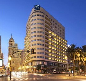 AC Malaga Palacio Hotel, Malaga City Center, Costa del Sol, Spain