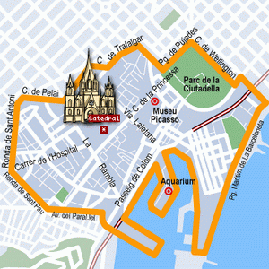 Apartment Catedral Barcelona, 3 bedroom Self-Catering Apartment, Gothic Quarter, Barcelona, Spain