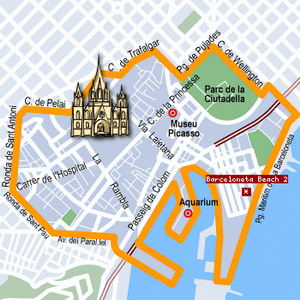 Barceloneta Beach Apartment 2, Villa Olympica/Barceloneta/Gothic Quarter, Barcelona, Spain