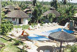 Chalets and Pool
