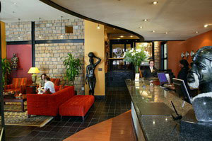Reception - Cape Town Lodge - click for larger image
