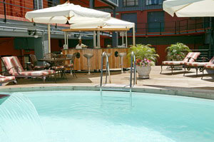 Swimming pool - Cape Town Lodge - click for larger image