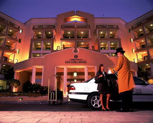 Corinthia San Gorg Hotel - a luxury 5 star hotel overlooking St George's Bay in St Julian's, Malta