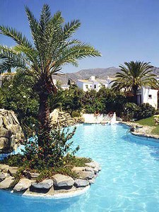 One of the swimming pools in El Capistrano