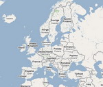 View map of Europe
