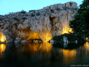 Lake Vouliagmeni Greece