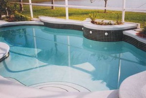 Florida vacation rental - screened pool