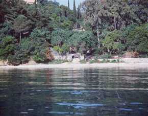 Villa from the water