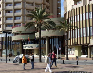 Hotel El Puerto, Beachfront Hotel, Fuengirola, Costa del Sol, Southern Spain