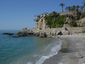 Balcon de Nerja and the beach