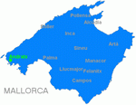 Map - Mallorca, Balearic Islands, Spain