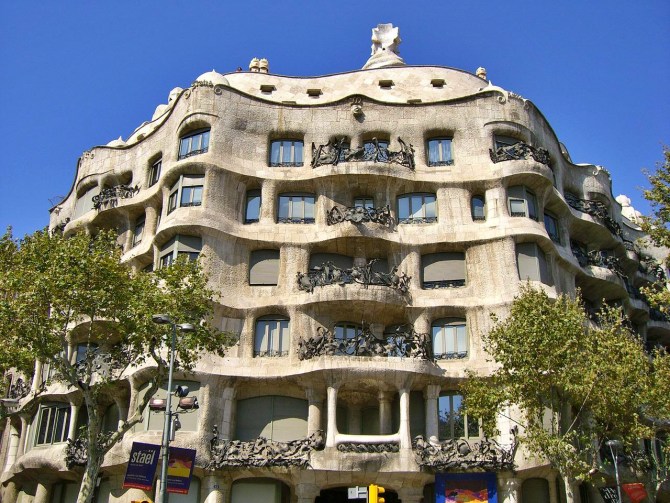 Casa Mila (La Pedrera), Barcelona, Spain