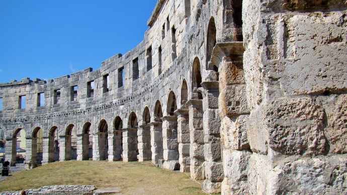 Pula Arena, Roman amphitheater in Pula, Croatia