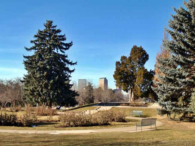 Cheesman Park, Denver, Colorado, USA