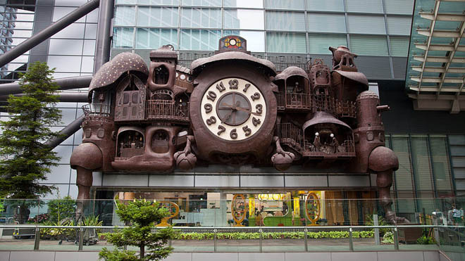 Giant Ghibili Clock, Tokyo