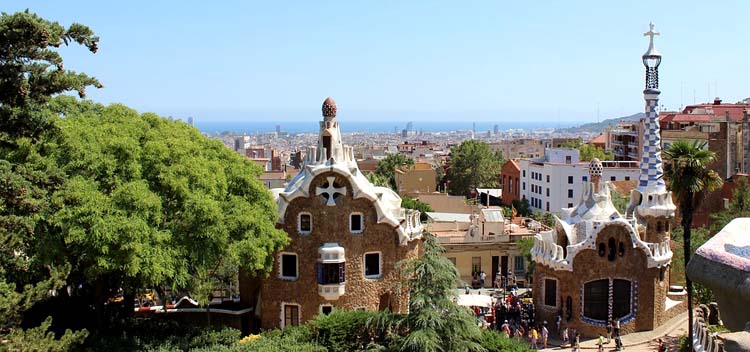Parque Guell - Gingerbread Houses