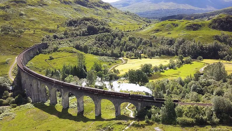 Glenfinnan Viaduct and Harry Potter