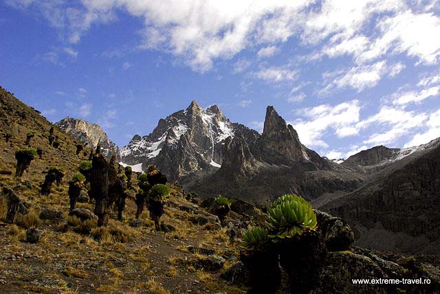 Mount Kenya by Radu Vatcu on Wikimedia Commons