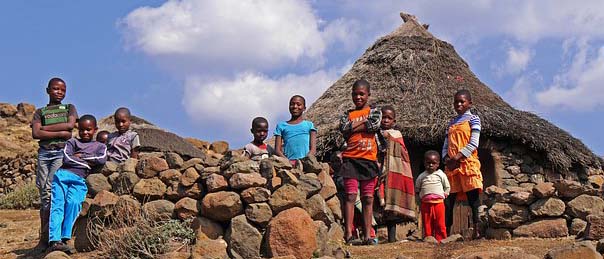 Children in Lesotho