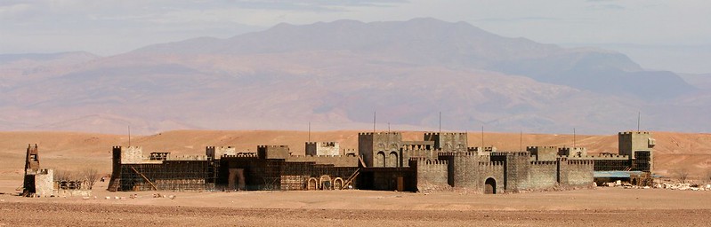 Film set of The Kingdoms of Heaven in Morocco