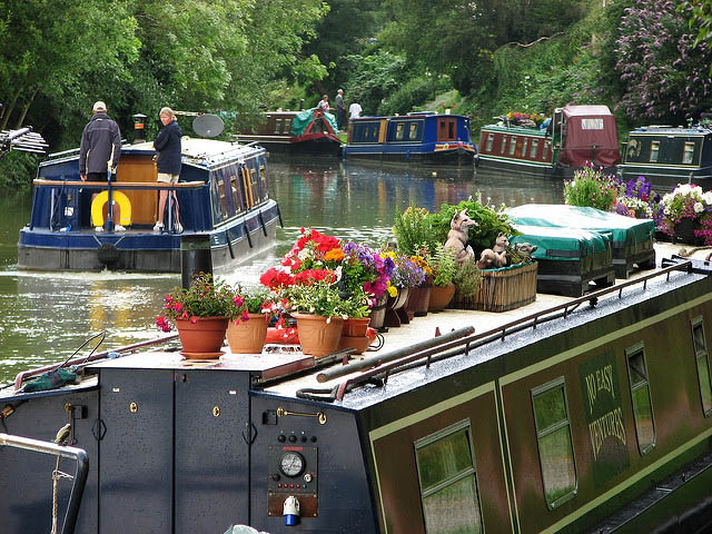 Canal boat holiday