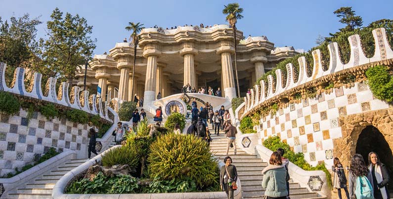 Parque Guell, Barcelona, Spain