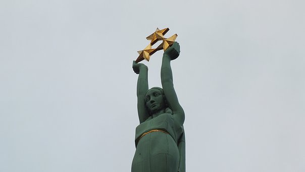 Freedom Monument - Milda, Riga