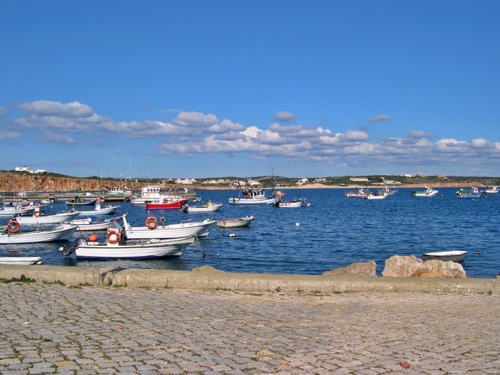 Sagres fishing port, the Algarve, Portugal