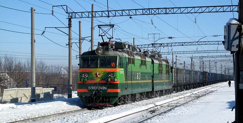 Trans-Siberian Railway in Siberia
