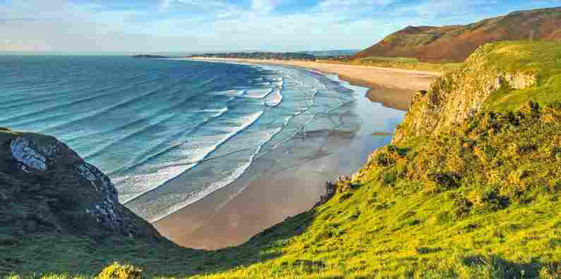 The beaches of Wales