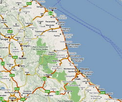 View Google Map of Italy