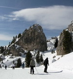 Skiing the Alps of Italy