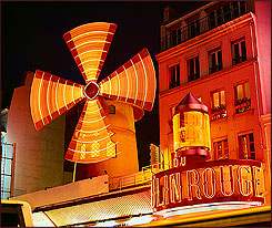 Moulin Rouge, Paris - Click for Paris Hotel Reservations