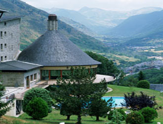 Parador de Vielha, Vielha, Lleida, Pyrenees, Catalua, Spain