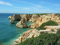 Typical view of the Algarve