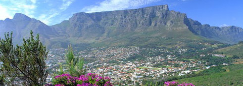 Table Mountain and Cape Town