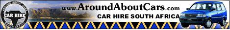 AroundAboutCars, Car Hire in Cape Town, South Africa