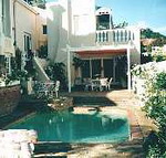 View of the Flatlet from across the pool