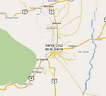 View map of South America