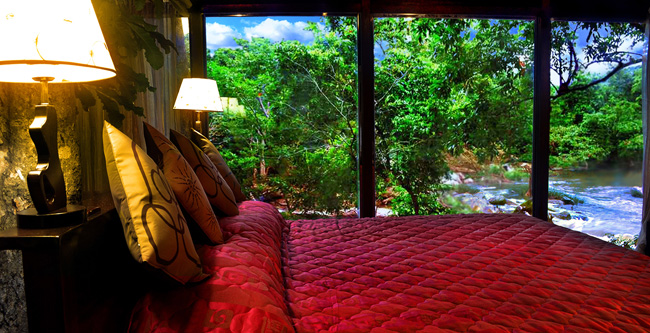 Room at Kumbuk River Resort, Sri Lanka