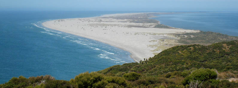 Farewell Spit in New Zealand