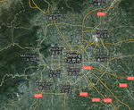 View map of the Asia