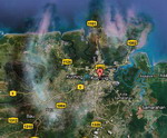 View map of the Asia