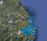 View map of the Asia