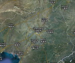 View map of the Asia