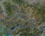 View map of the Asia