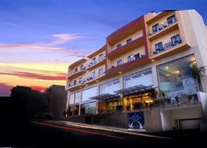 Downtown Hotel, 3 star hotel in Victoria, capital of Gozo, Malta