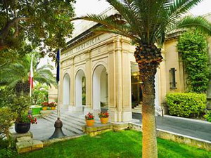 Hotel Phoenicia - luxury 5 star hotel in the centre of Valletta in Malta.