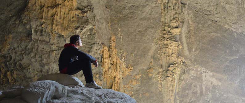 Caving in the French Alps