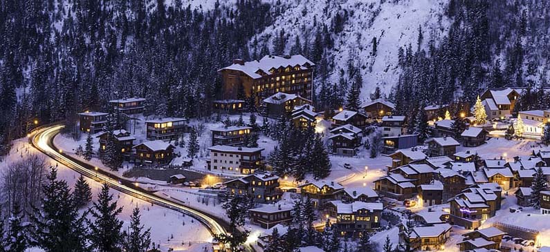 Courcheval, French Alps